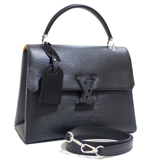 Louis Vuitton Grenelle Epi Noir Epi Leather MM Black 2way Handbag - Picture 1 of 12